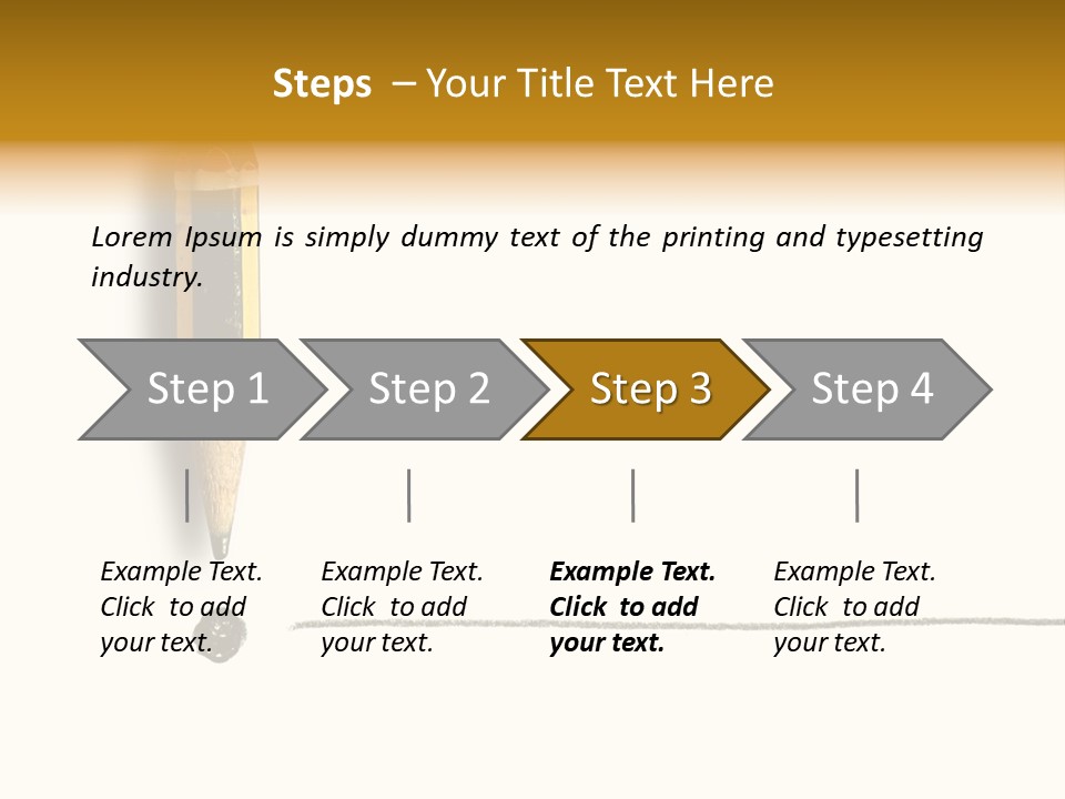 Honor Pen Mark PowerPoint Template