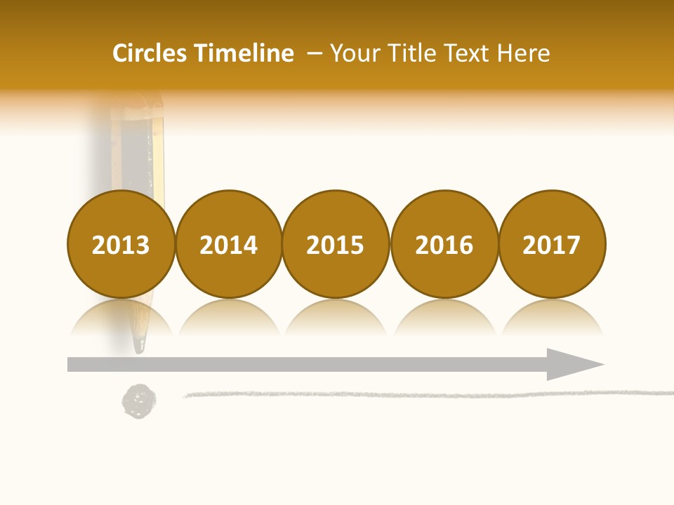 Honor Pen Mark PowerPoint Template