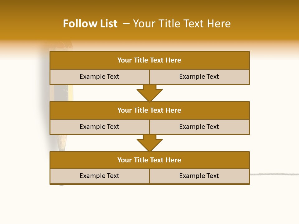 Honor Pen Mark PowerPoint Template