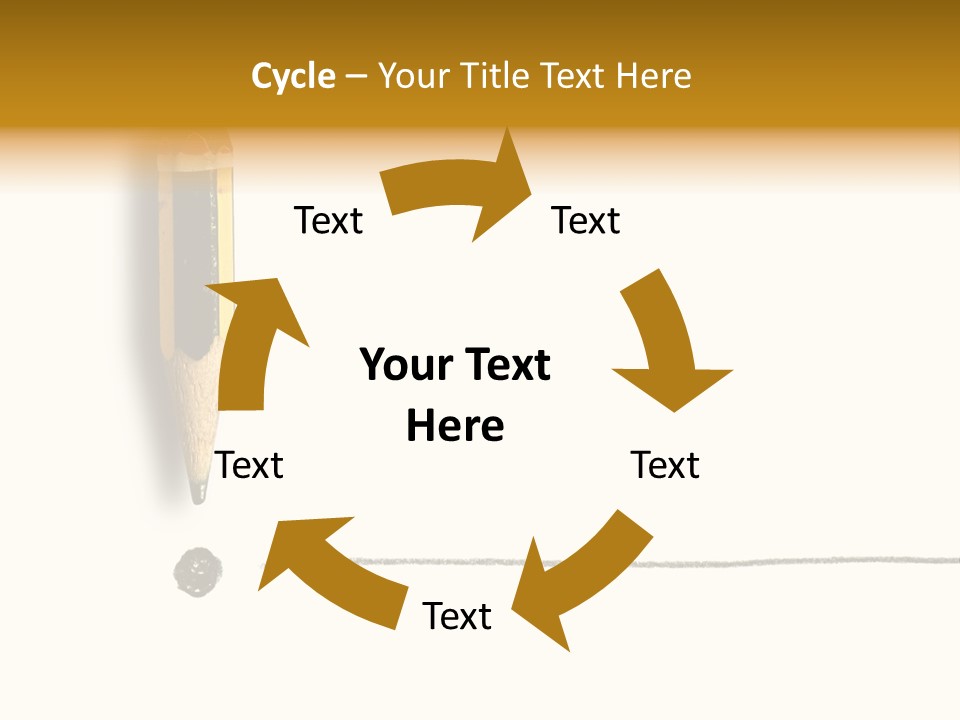 Honor Pen Mark PowerPoint Template
