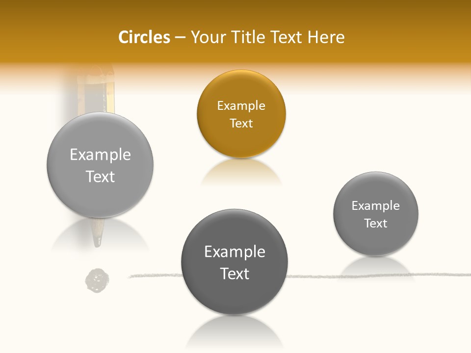 Honor Pen Mark PowerPoint Template