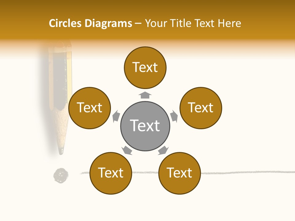 Honor Pen Mark PowerPoint Template