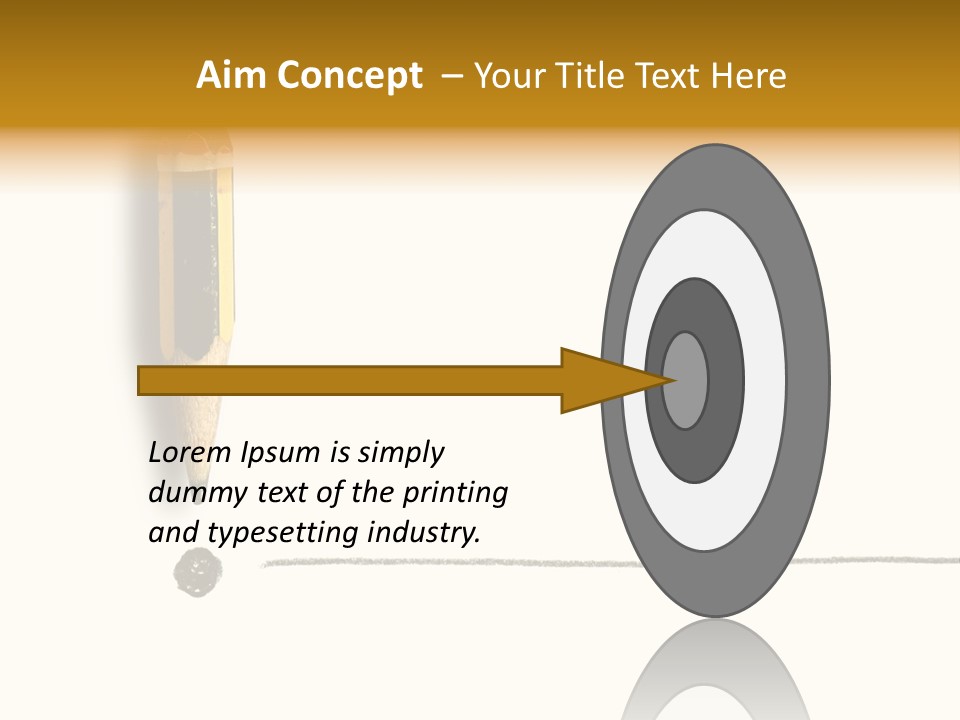 Honor Pen Mark PowerPoint Template