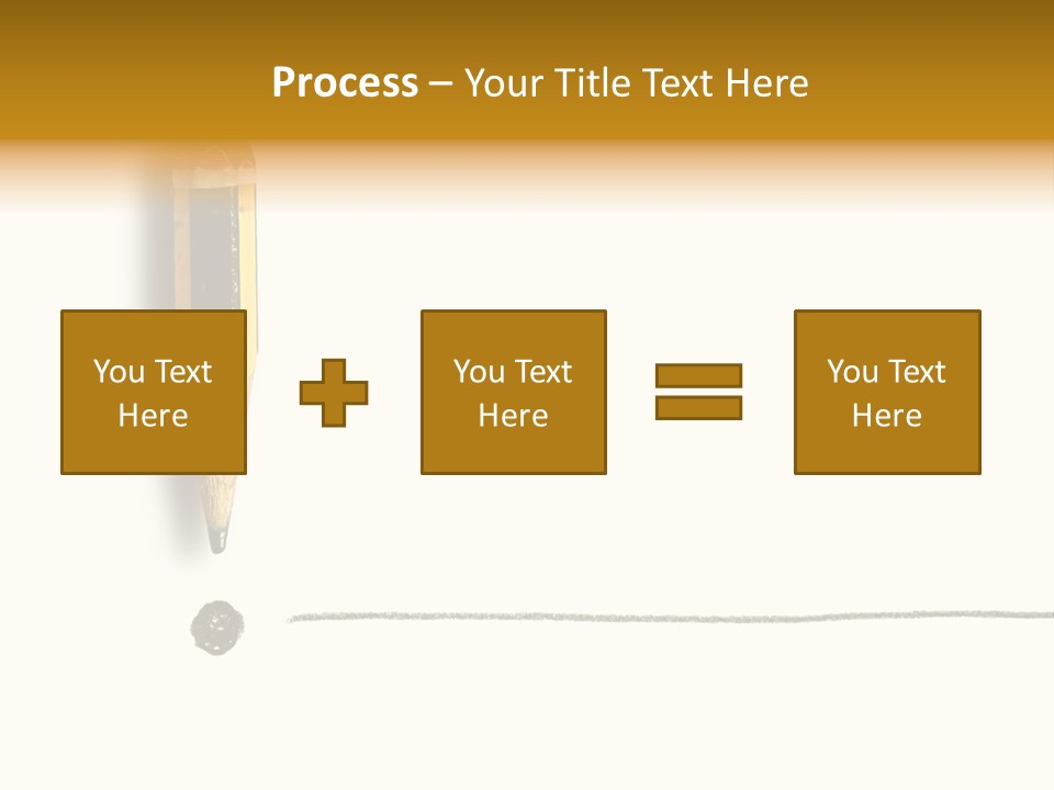 Honor Pen Mark PowerPoint Template