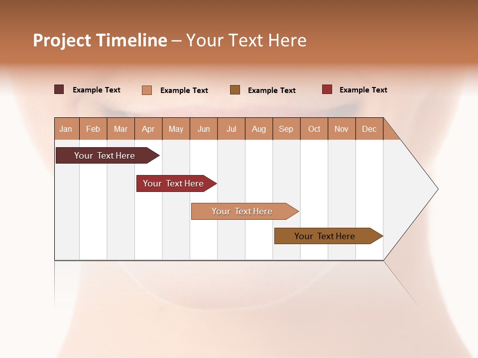 Face Lips Whiten PowerPoint Template