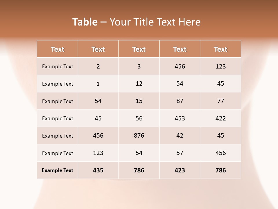 Face Lips Whiten PowerPoint Template