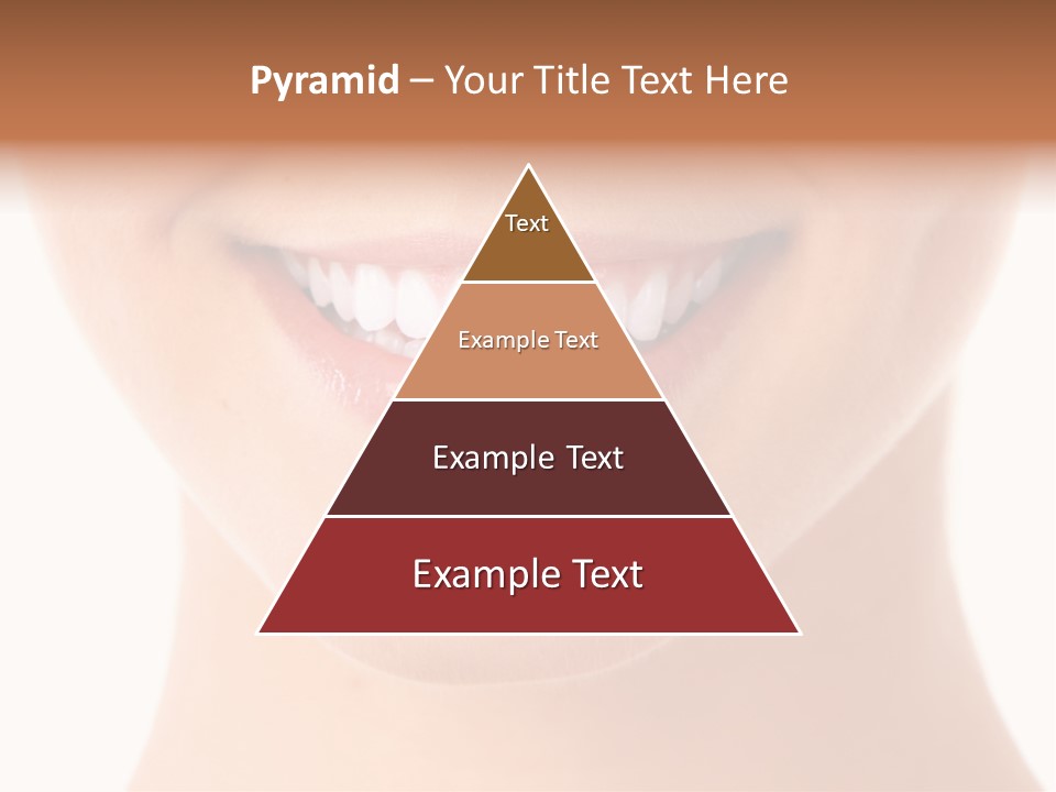 Face Lips Whiten PowerPoint Template