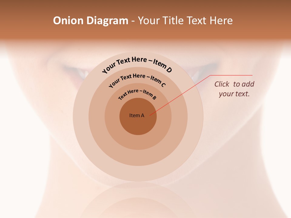 Face Lips Whiten PowerPoint Template