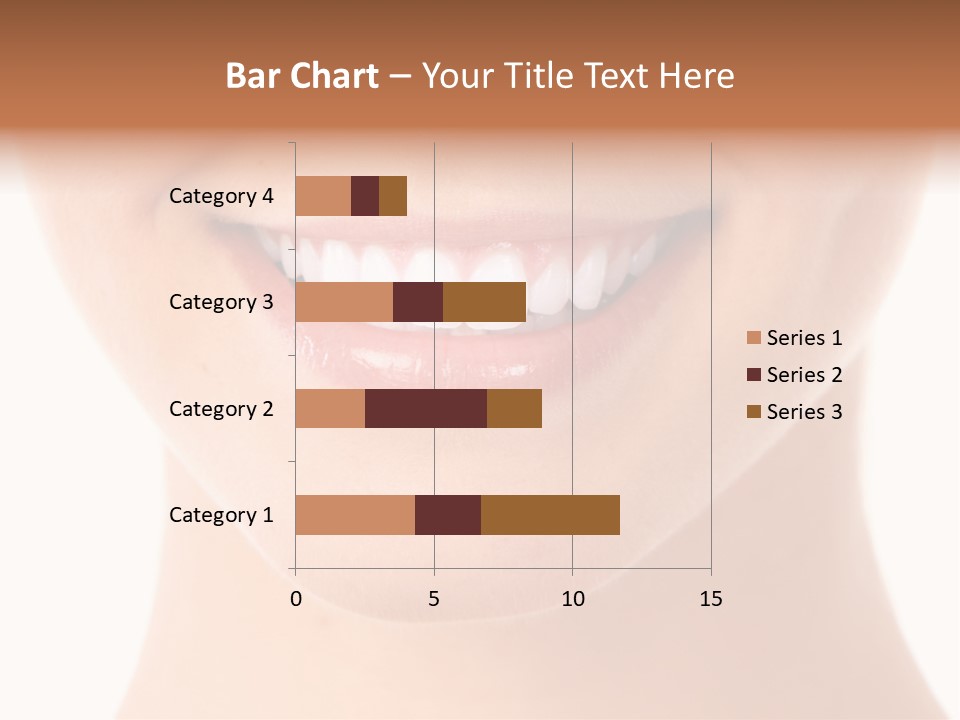 Face Lips Whiten PowerPoint Template