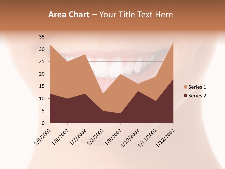 Face Lips Whiten PowerPoint Template