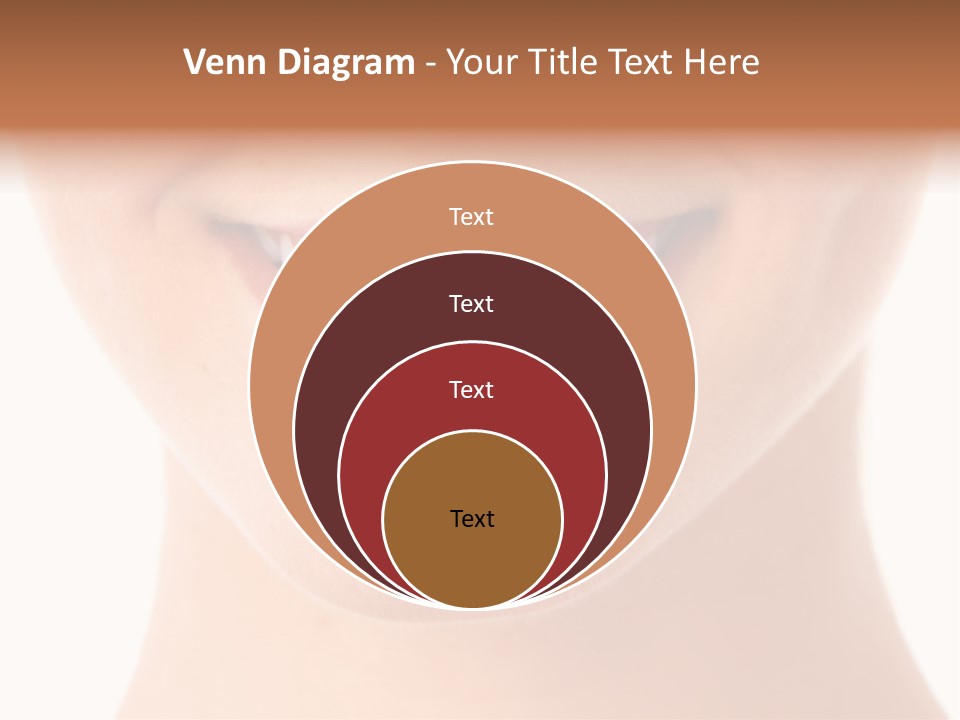 Face Lips Whiten PowerPoint Template