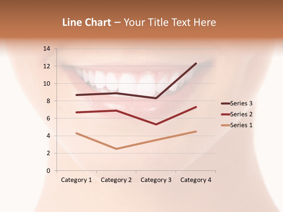 Face Lips Whiten PowerPoint Template