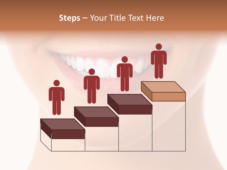 Face Lips Whiten PowerPoint Template