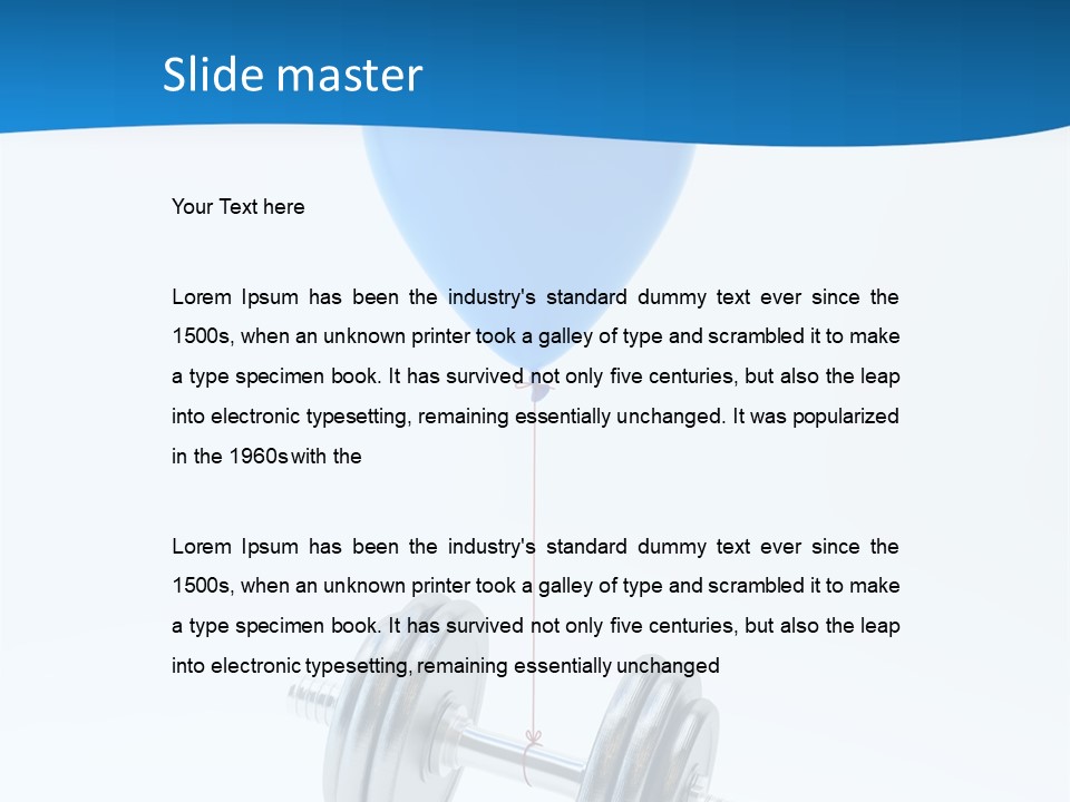 Business Isolated Solution PowerPoint Template