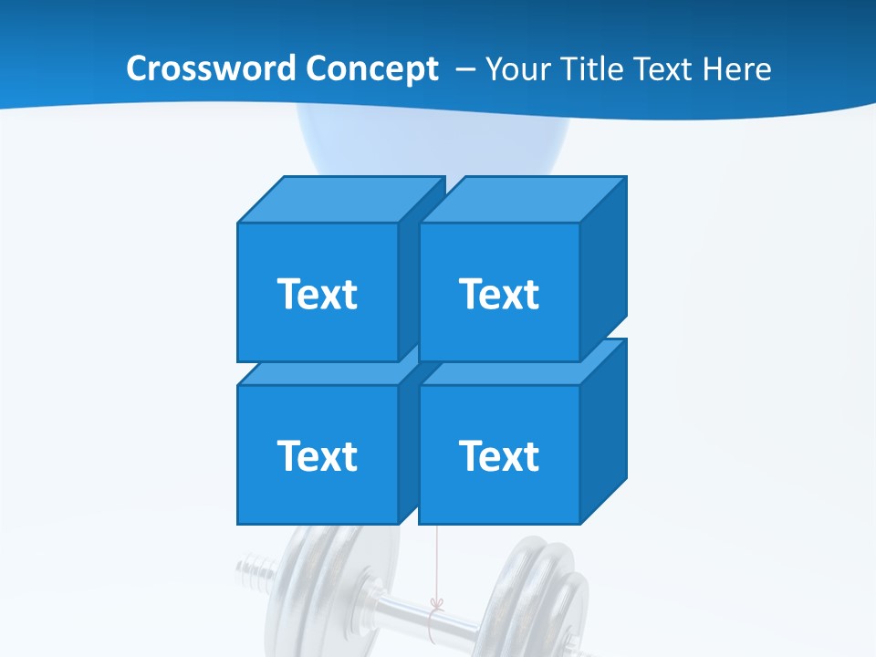 Business Isolated Solution PowerPoint Template