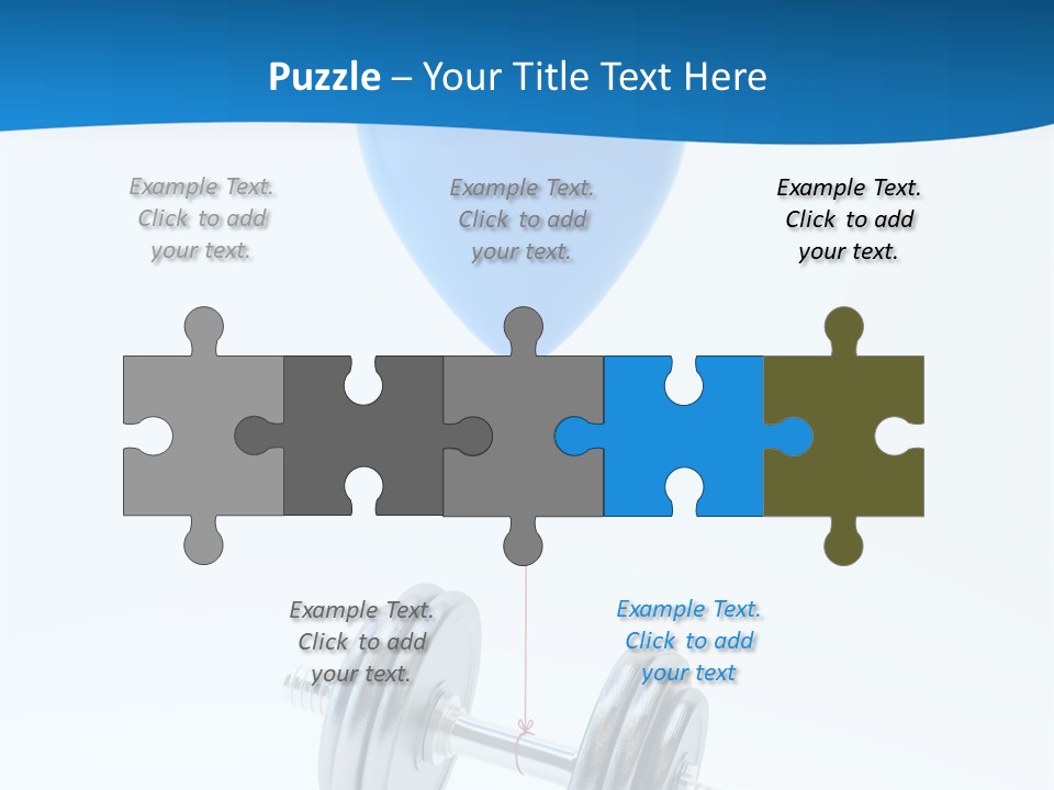Business Isolated Solution PowerPoint Template
