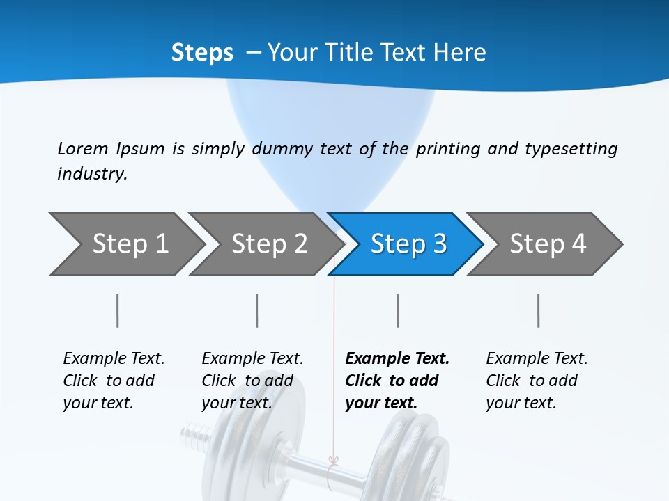 Business Isolated Solution PowerPoint Template