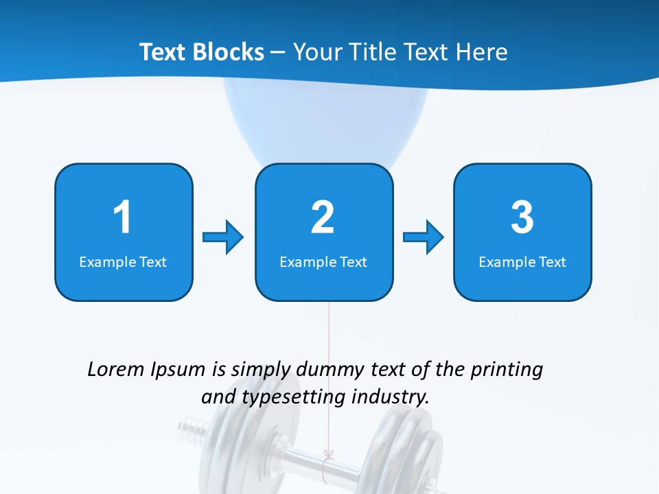 Business Isolated Solution PowerPoint Template