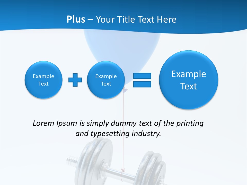 Business Isolated Solution PowerPoint Template