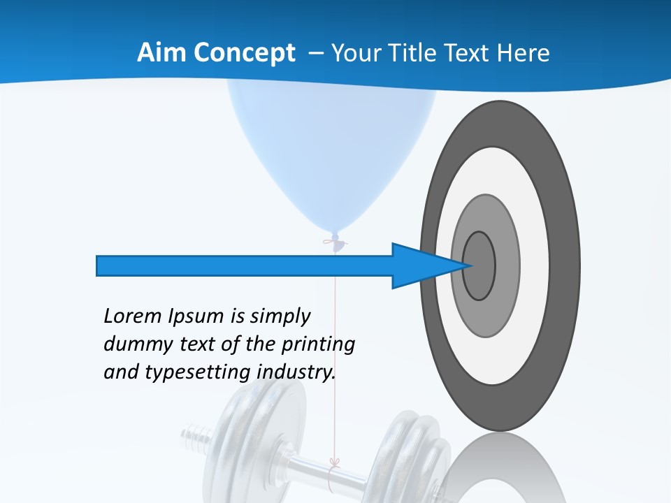 Business Isolated Solution PowerPoint Template