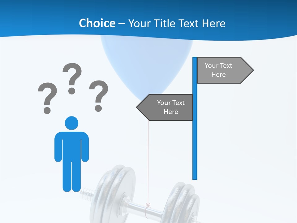Business Isolated Solution PowerPoint Template