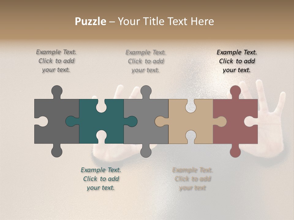 Modern Diffused Pensive PowerPoint Template