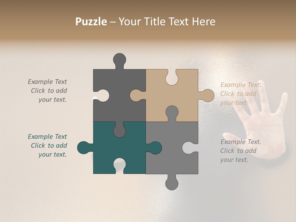 Modern Diffused Pensive PowerPoint Template