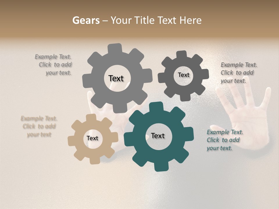 Modern Diffused Pensive PowerPoint Template