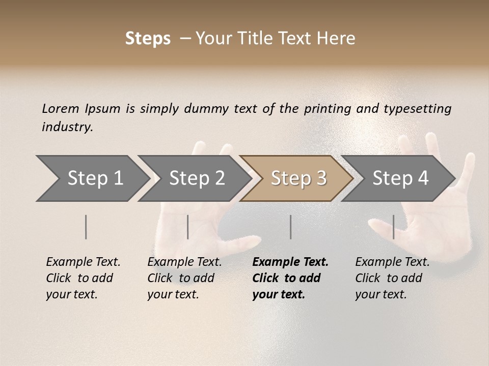 Modern Diffused Pensive PowerPoint Template