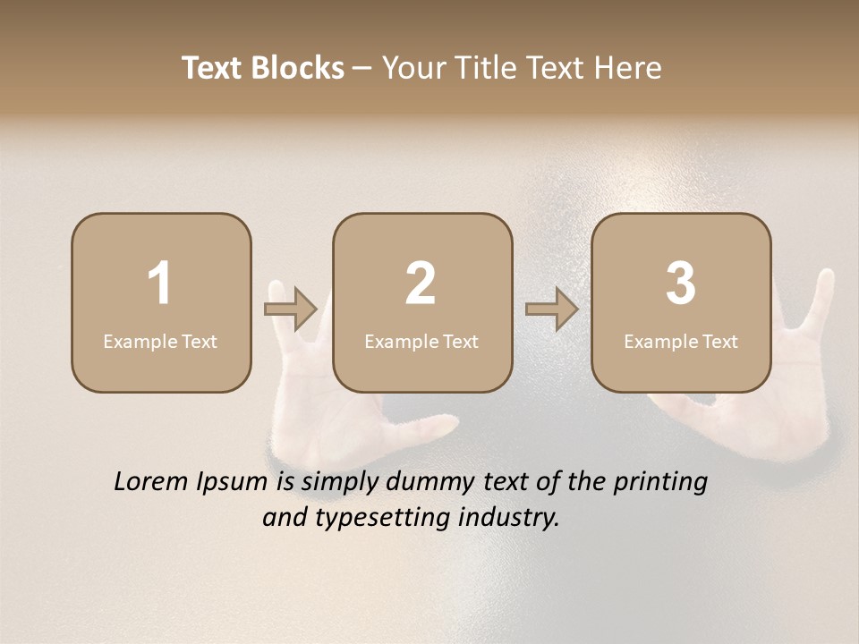 Modern Diffused Pensive PowerPoint Template