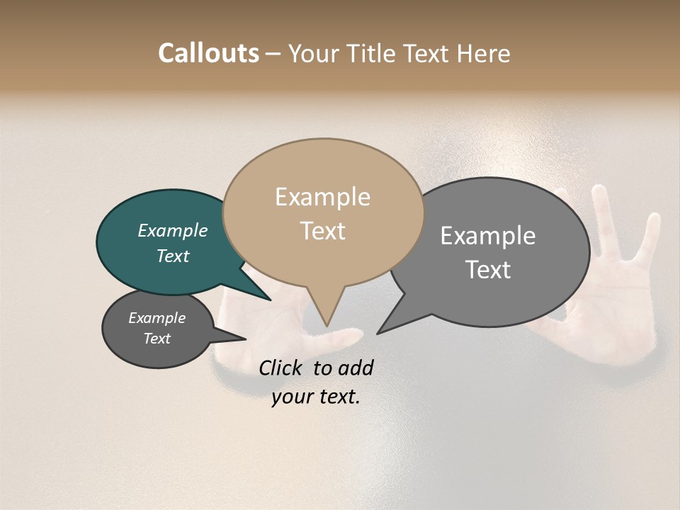Modern Diffused Pensive PowerPoint Template