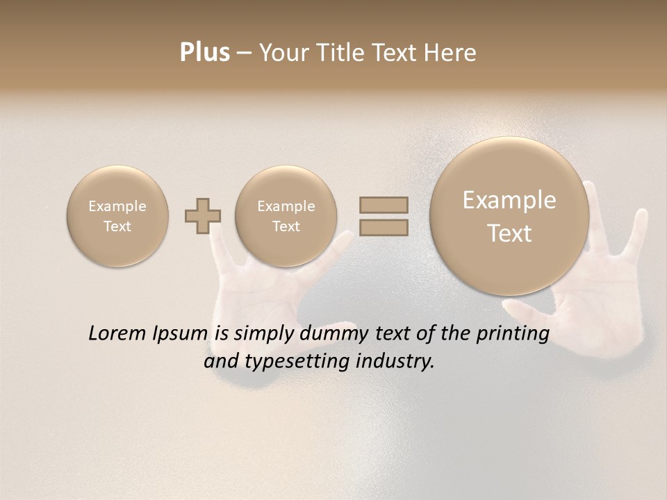 Modern Diffused Pensive PowerPoint Template
