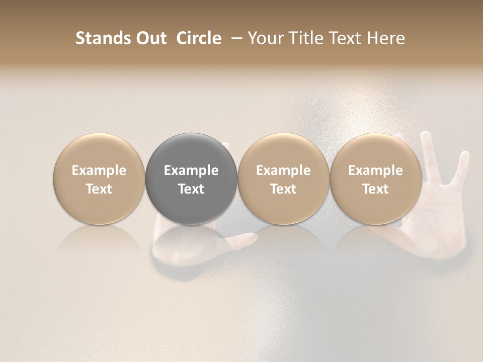 Modern Diffused Pensive PowerPoint Template