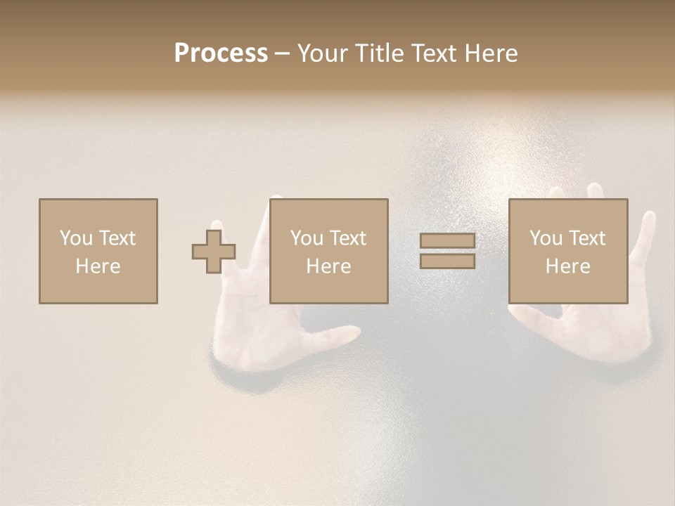 Modern Diffused Pensive PowerPoint Template