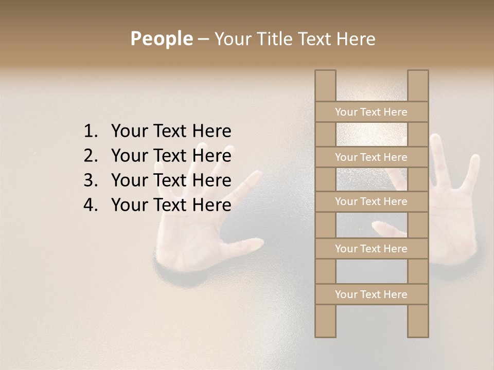 Modern Diffused Pensive PowerPoint Template
