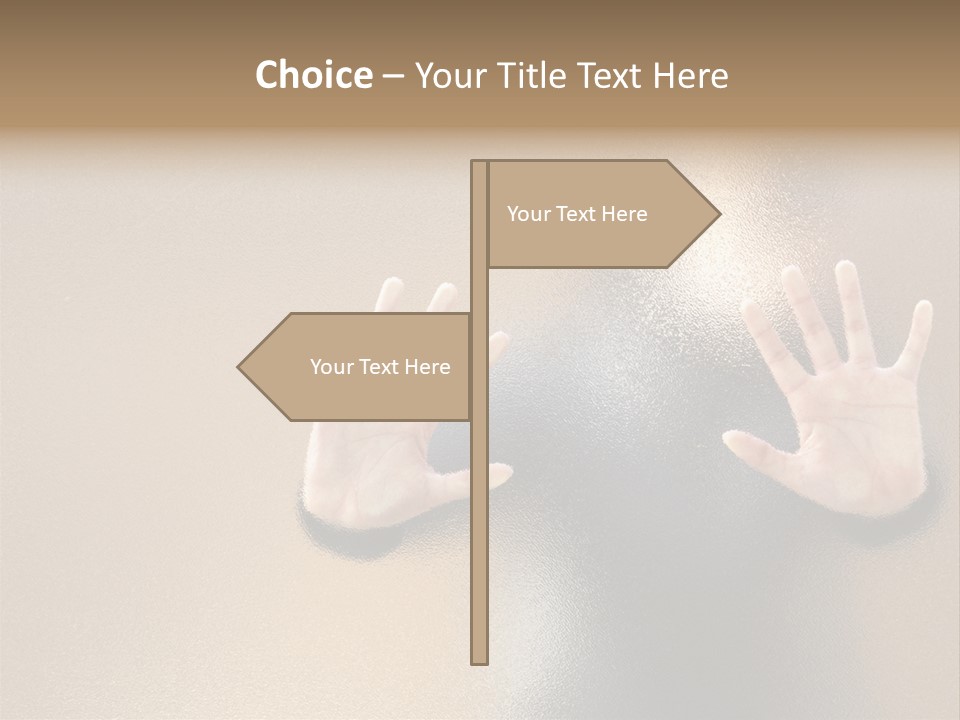 Modern Diffused Pensive PowerPoint Template