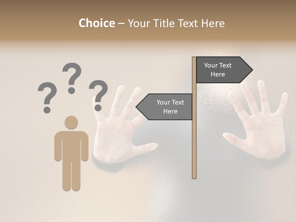 Modern Diffused Pensive PowerPoint Template