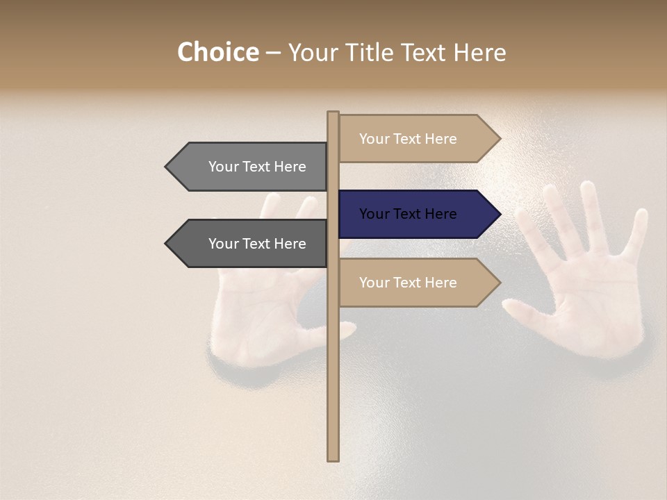 Modern Diffused Pensive PowerPoint Template