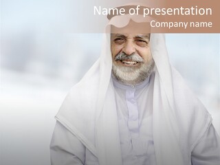 Arabic Senior One PowerPoint Template