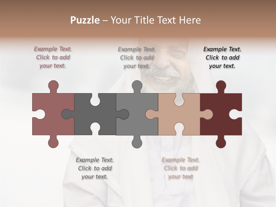 Arabic Senior One PowerPoint Template