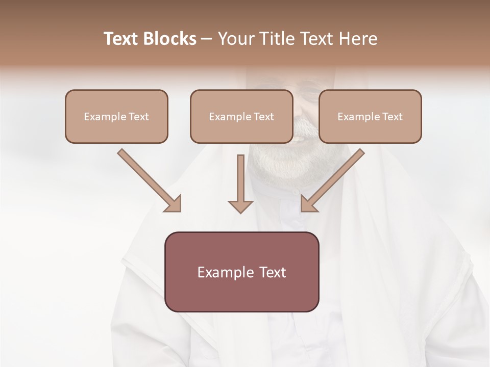 Arabic Senior One PowerPoint Template