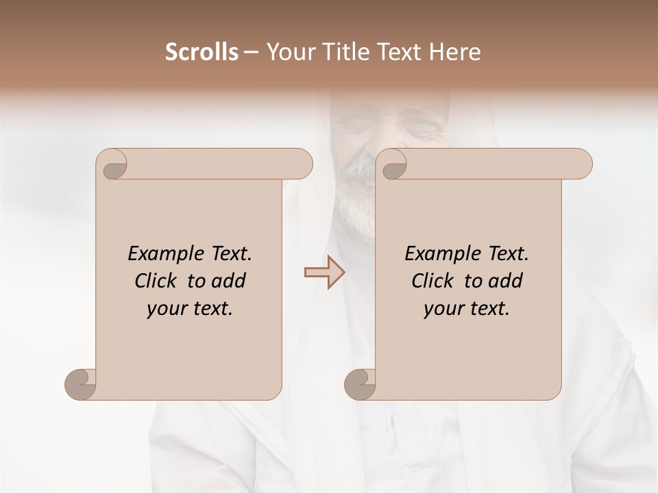 Arabic Senior One PowerPoint Template
