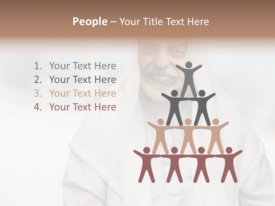Arabic Senior One PowerPoint Template