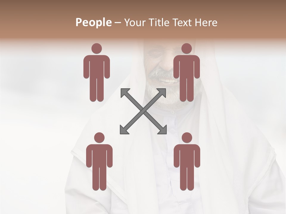 Arabic Senior One PowerPoint Template