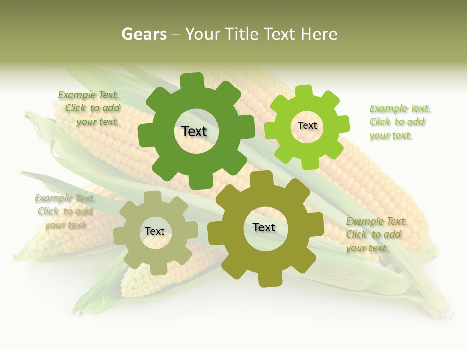 Grain Golden Ripe PowerPoint Template