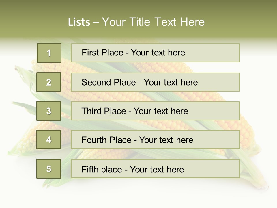 Grain Golden Ripe PowerPoint Template