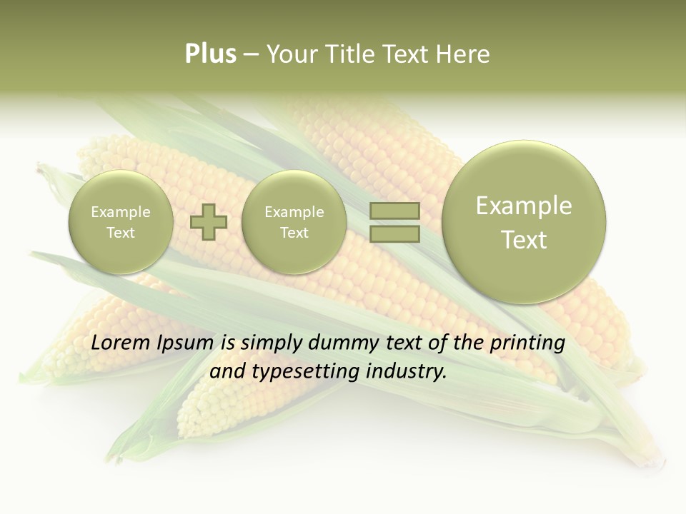 Grain Golden Ripe PowerPoint Template