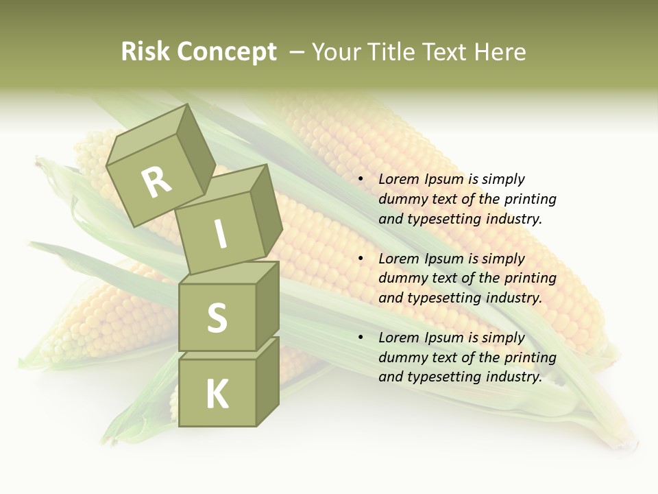 Grain Golden Ripe PowerPoint Template