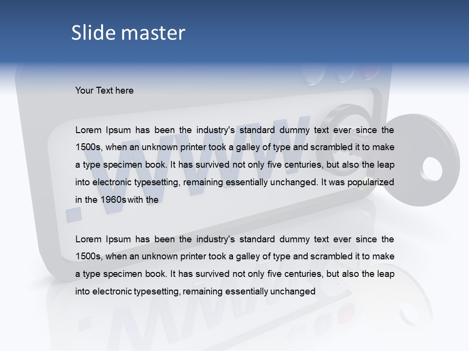 Pirate E Mail Ecommerce PowerPoint Template