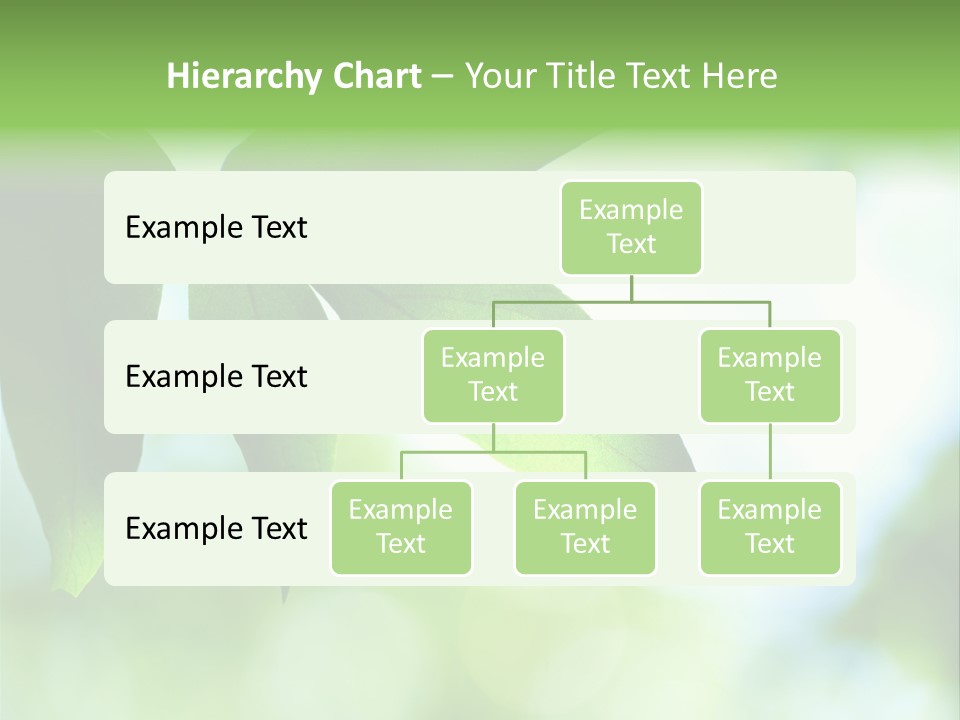 Blue Garden Freshness PowerPoint Template